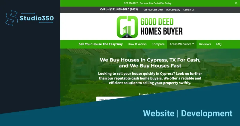 Good Deed Homes Buyer :: Website and SEO