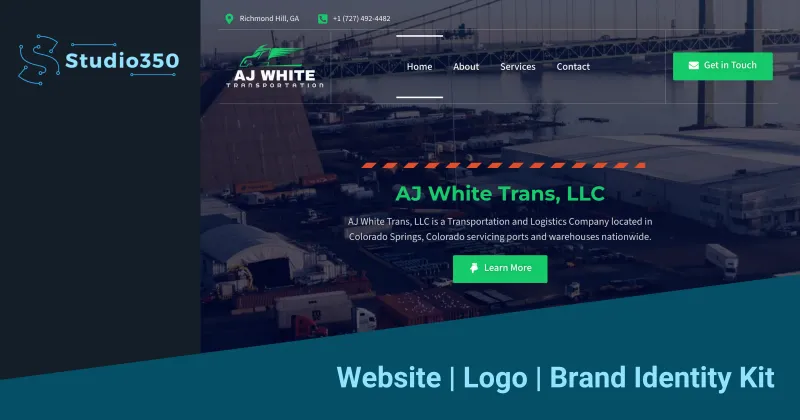 AJ White Transportation :: Website, Logo, and Brand Kit