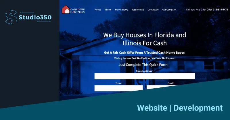 Cash Offer Partners :: Website and SEO