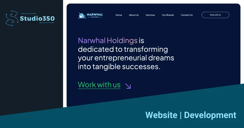 Narwhal Holdings :: Website, Logo, and Brand Identity Kit