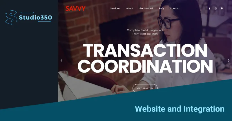 Savvy Transaction :: Website and Integration